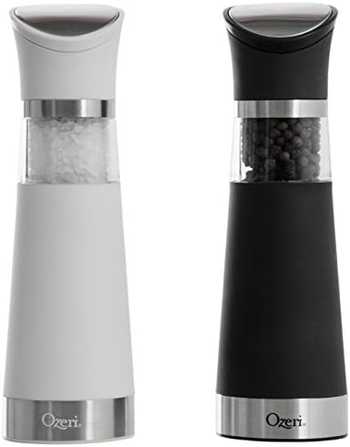 Ozeri Graviti Pro Electric Salt and Pepper Grinder Set BPA-Free