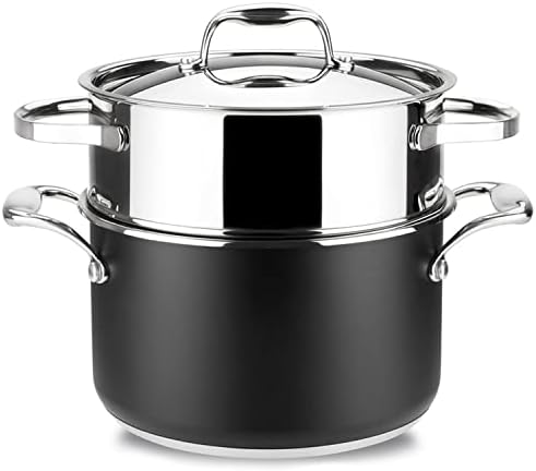 Premium 1810 Stainless Steel Steam Pot with Easy Cleaning