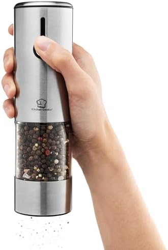 Electric Salt and Pepper Mill Set