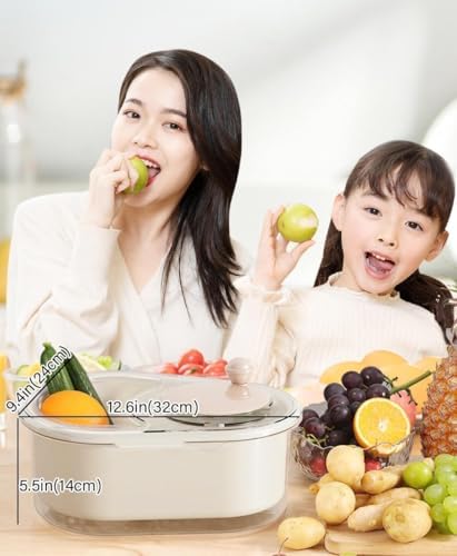 Fruit Cleaner Spinner Green