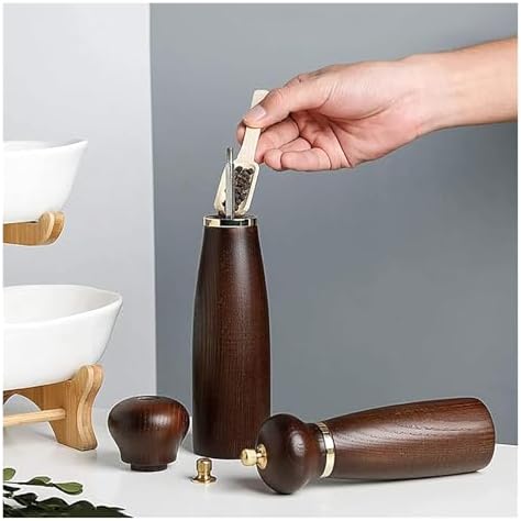 Introducing Exclusive Wooden Salt Pepper Mill Set