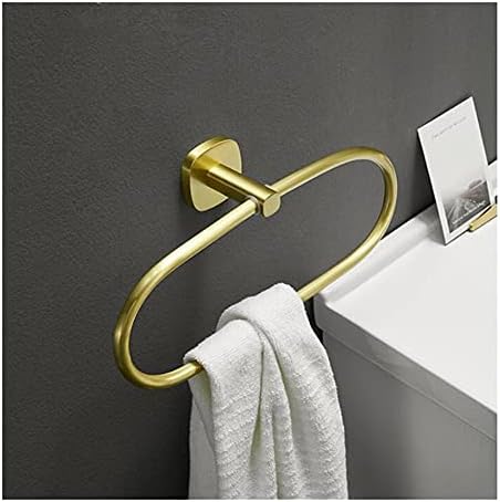 Brushed Gold Towel Rack for Bathroom and Kitchen