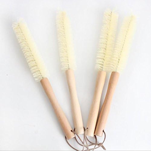 Backbayia 2-Piece Set - Kitchen Cleaning Tool Red Wine Glass Cup Brush
