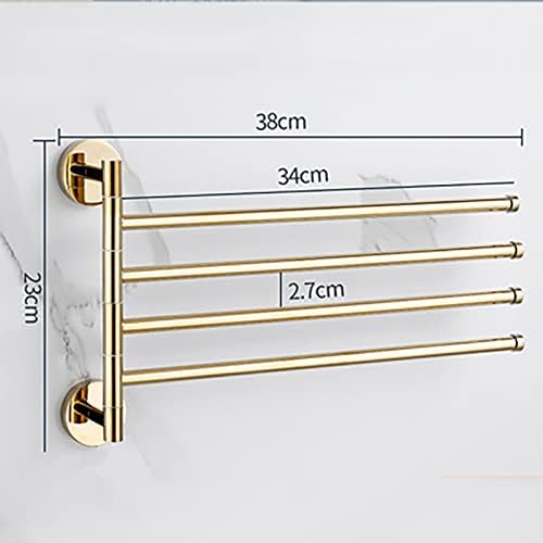 Premium Rotating Towel Holder with Brass Construction