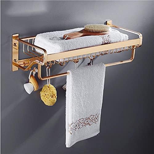 Premium Aluminum Bathroom Towel Holder