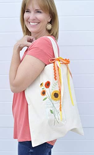 Kimberbell Fun with Fringe Jars of Seasonal Flowers