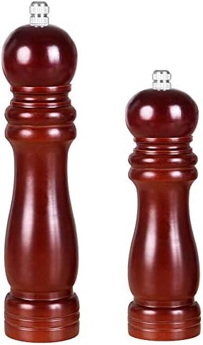 Wood Salt and Pepper Grinder Set - Pack of 2