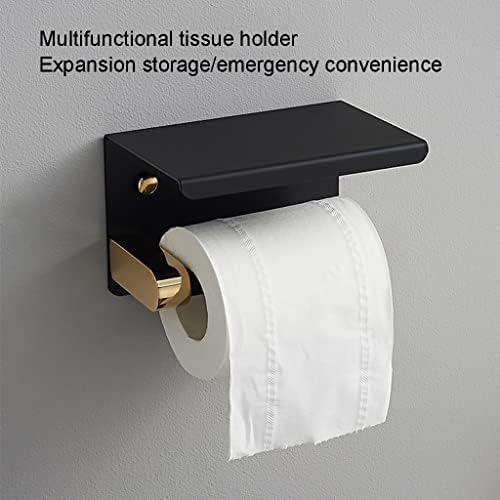 Stylish All-Copper Towel Rack Black and Gold