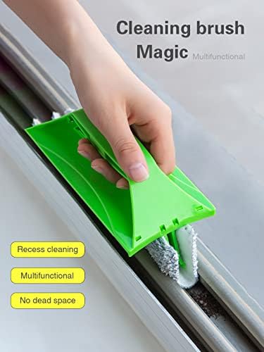 6-Piece Door and Window Track Cleaning Brush Set