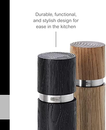 AdHoc Textura Pepper Salt Mill Set