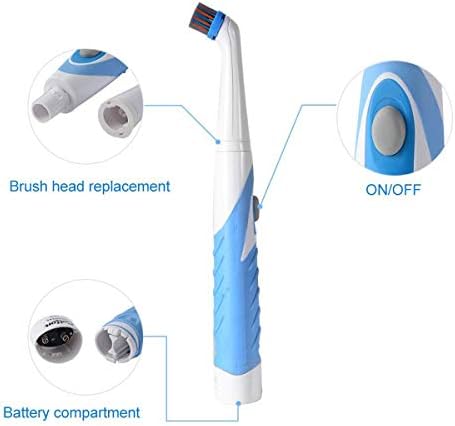 FAMKIT Electric Oscillating Cleaning Brush for Bathroom and Kitchen