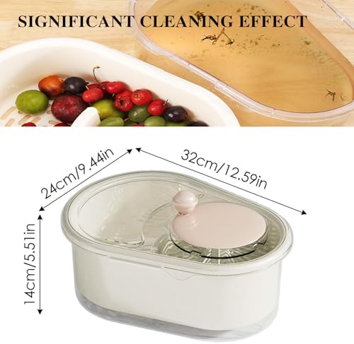 Effortlessly Clean Your Produce with Yuhaidzsw Fruit Cleaner