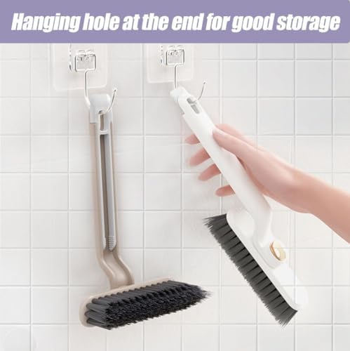 360 Rotating Crevice Cleaning Brush withHard-Bristle Design