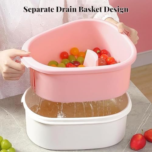 Fruit Washer Spinner Bowl Strong Safe