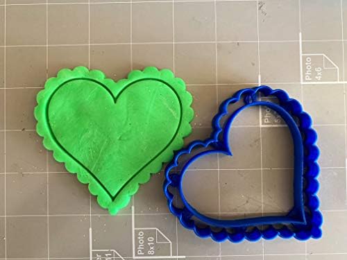 Arbi Design Scalloped Heart Cookie Cutter 35 inch - Design Your Baking masterpieces