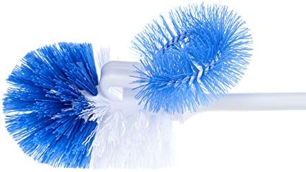 Superio Toilet Bowl Brush Holder with Under Rim Cleaner P2
