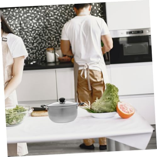 Stainless Steel Soup Pot with Lid for Steaming and Cooking