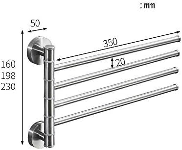Sturdy Modern wall-Mounted Towel Rail