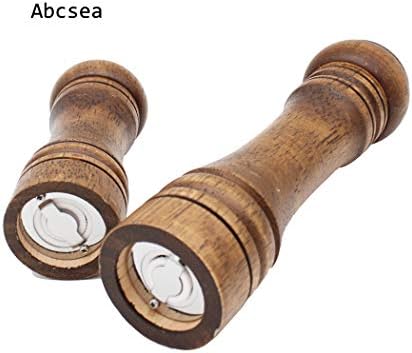 Premium Wood craftsmanship Stylish Salt Pepper Mill Set