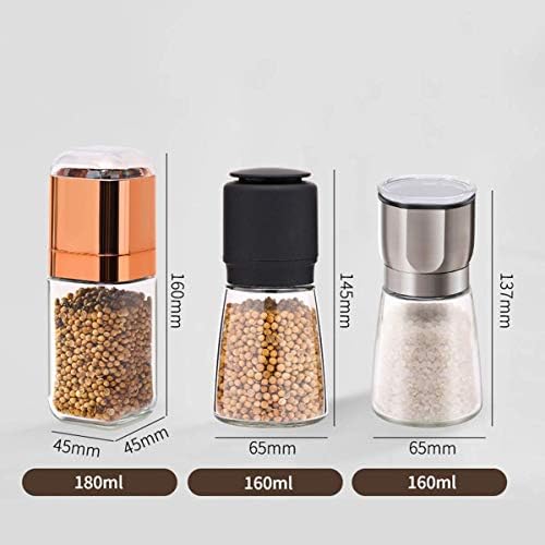 sdneNest Professional Salt and Pepper Grinder Set
