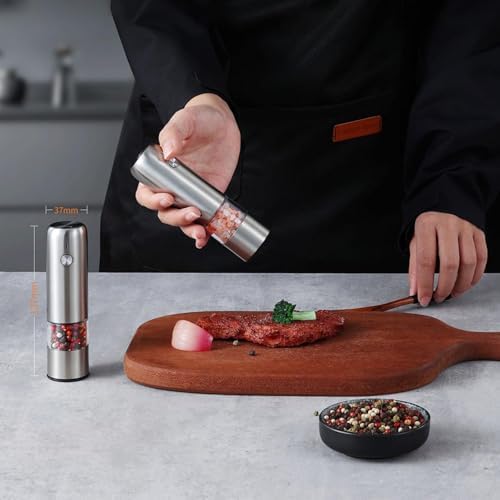 Electric Adjustable Salt Pepper Grinder