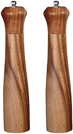 Adjustable Wooden Pepper Mill Set