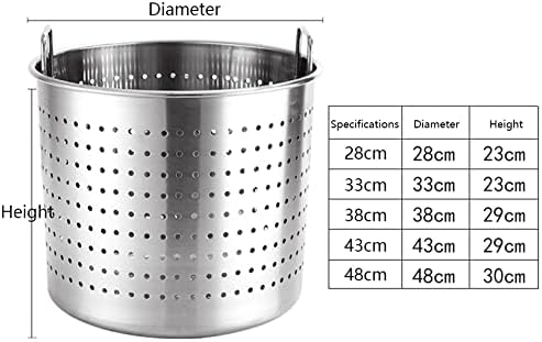 Stainless Steel Steamer Basket for Cooking Seafood and More