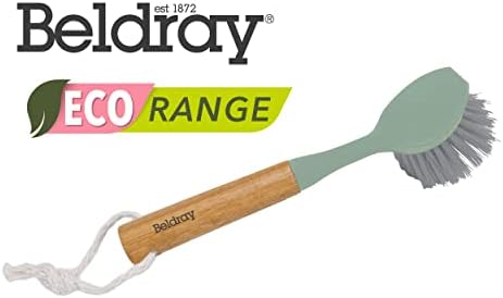 Beldray Eco Dish Brush - Tough On Dirt Durable Bristles Eco-Friendly Design