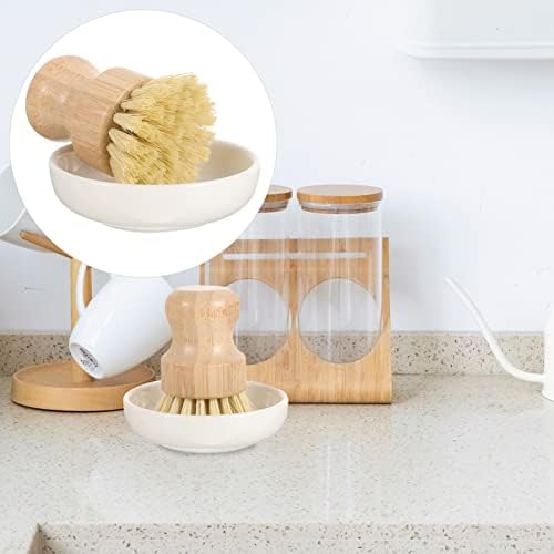 LIFKOME Kitchen Cleaning Brush Set for Pans and Sinks