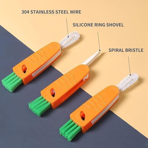 3-in-1 Cup Lid Cleaning Set