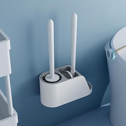 Frifer Toilet Cleaning Brush With Holder Set