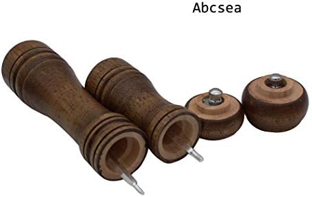 Premium Wood craftsmanship Stylish Salt Pepper Mill Set