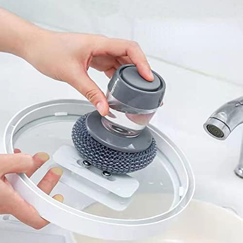 7-Piece Automatic Liquid Adding Washing Brush Set