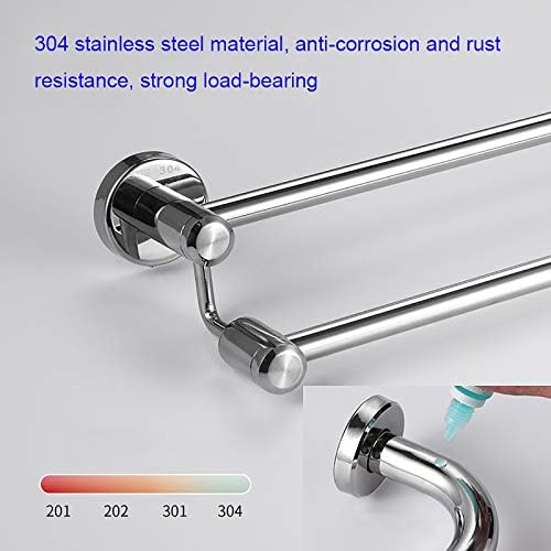 LUCEAE Towel Shelf Wall-Mounted Towel Holder