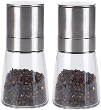 SEFAX Adjustable Salt Pepper Mill Set