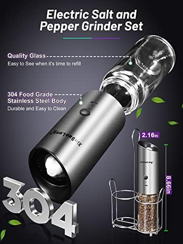 Adjustable USB Salt Pepper Grinder