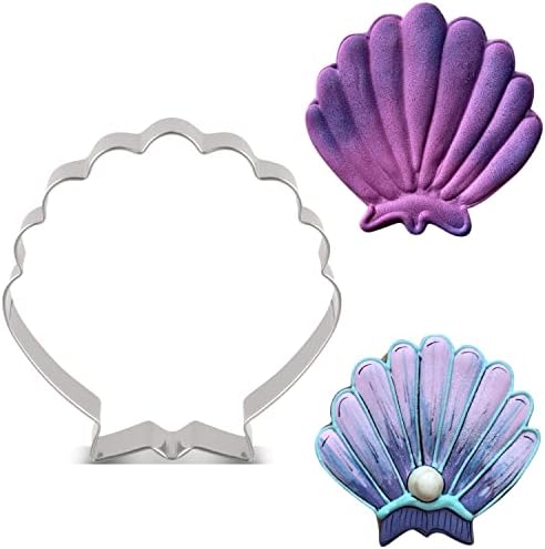 Seashell Cookie Cutter Stainless Steel