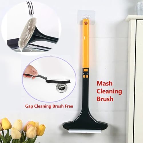 2 in 1 Window Mesh Cleaner Brush for Safe Surface Cleaning