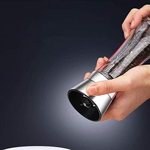 Stainless Steel Salt and Pepper Grinder Set Perfectly Grind zien