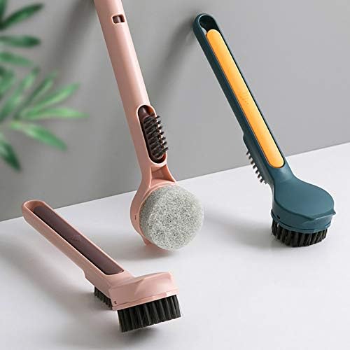 SUBINA 2 in 1 Dish Brush with Replaceable Head Green