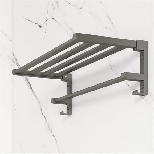 Space Aluminum Towel Rack 50cm Wall Mounted