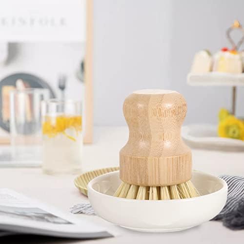 LIFKOME Kitchen Cleaning Brush Set for Pans and Sinks