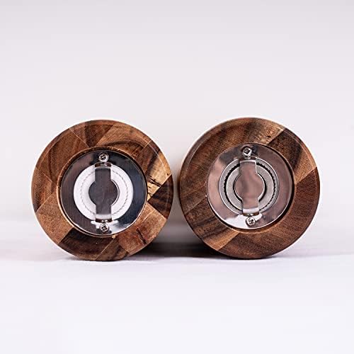 Stylish 32cm Salt and Pepper Mill Set - Perfection in Handmade Design