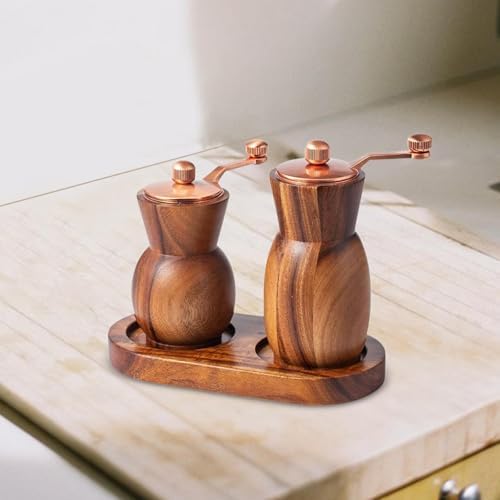 DYNWAVE 2-Piece Salt Pepper Mill Set