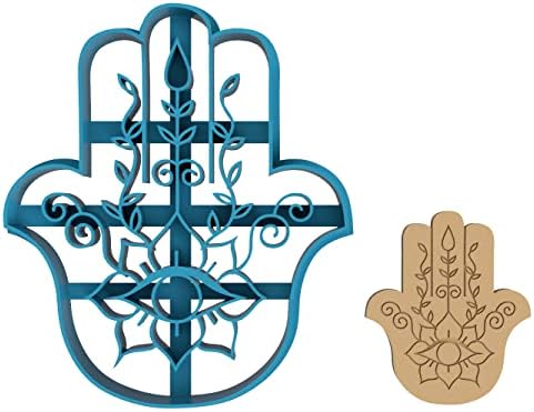 Hamsa Hand Cookie Cutter 4 Inch 1