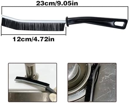 Eugelrom Gap Cleaning Brush with nylon bristles for bathroom kitchen tile cleaning