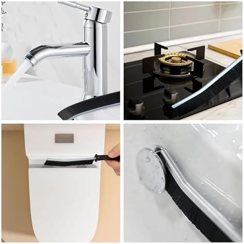 13pcs Crevice Cleaning Brush Set for Kitchen and Window Use