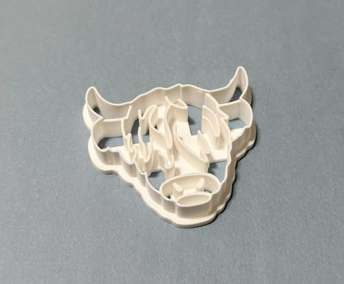 Highland Cow Cookie Cutter Stamp