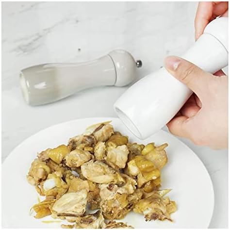 Adjustable Ceramic Salt Pepper Mill Set for Home Use