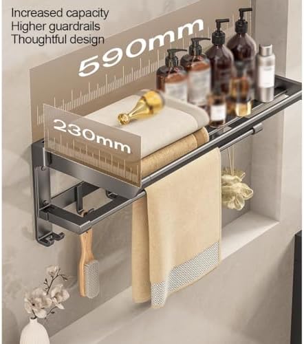 Digital Wall-Mounted Towel Rack